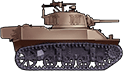 Sideview of M5 Stuart